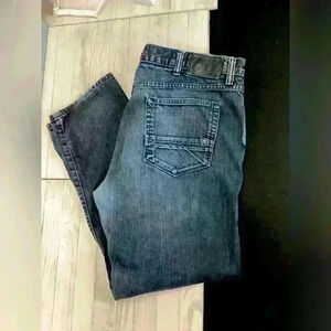 40 x 30 Slim TOMMY HILFIGER Men Denim Dark Wash Jean L9